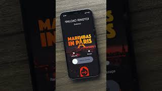 Marimbas In Paris  The Original Marimba Remix Ringtone ringtoneremix [upl. by Nedyarb]