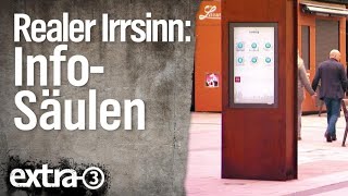 Realer Irrsinn InfoSäulen in Limburg  extra 3  NDR [upl. by Aihsram600]