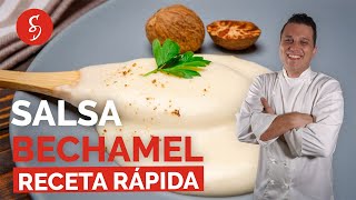 CÓMO HACER SALSA BECHAMEL FÁCIL Y RÁPIDO CON SIMÓN D´AVANZO [upl. by Alden]