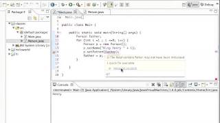 Java Classes Methods calling Methods Tutorial [upl. by Asereht]