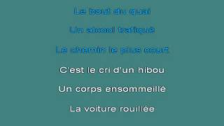 Les Eaux De Mars karaoke [upl. by Weigle]