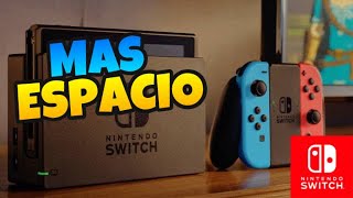 👉 Como TENER mas ESPACIO en NINTENDO SWITCH 2022 🔥 [upl. by Ariad]