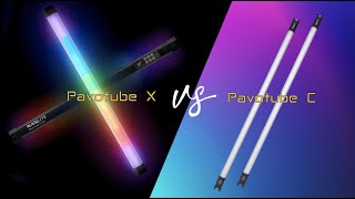 Nanlite PavoTube II X vs PavoTube C LED Tube Lights [upl. by Mattland]