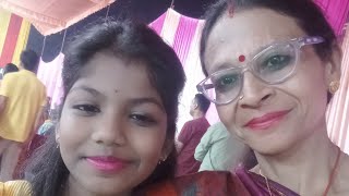 Ankita meri student ne bulaya Kali Puja me 💥💥💐💐🤗🤗 [upl. by Odareg]