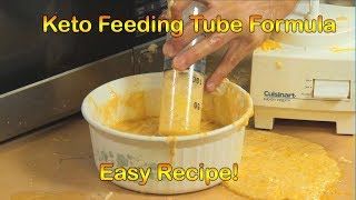 Keto Feeding Tube Formula Recipe EASY [upl. by Singer]