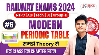 Class 6 Modern Periodic Table  समझे Theory से  Railway Science Free Batch Daily 10 AM🔴neerajsir [upl. by Moraj181]