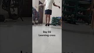 Learning cross Day 02 skipping skip cross [upl. by Jenica931]