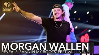 Morgan Wallen Reveals Unexpected Sand In My Boots Festival Lineup  Fast Facts [upl. by Nivri]