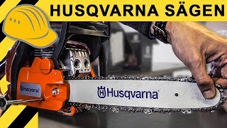 BESUCH BEI HUSQVARNA  Wir holen unsere neuen Kettensägen ab [upl. by Midge]