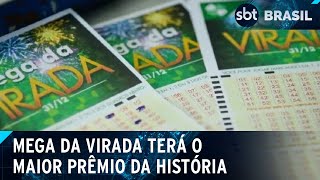 Mega da Virada 2024 terá o maior prêmio da história saiba como apostar  SBT Brasil 111124 [upl. by Leid450]