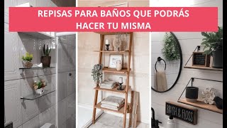 16 Ingeniosas ideas de repisas para baños que puedes hacer tú misma [upl. by Ylelhsa305]