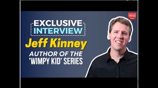 Exclusive Interview Jeff Kinney author of the Wimpy Kid series [upl. by Jenine]