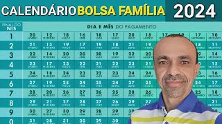 CALENDÁRIO BOLSA FAMÍLIA 2024 JÁ TEM DATAVPRA SER LIBERADA [upl. by Ardnoel702]