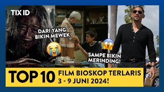 10 Film Terlaris di Bioskop Minggu Lalu  TIX ID Box Office 39 Juni 2024 [upl. by Remlap413]