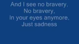 James Blunt  No Bravery lyrics [upl. by Ellehcen]