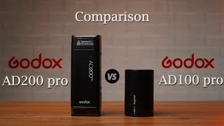 Godox AD100 pro VS Godox AD200 pro  Detailed comparison  Which one to buy  Hindi [upl. by Man598]