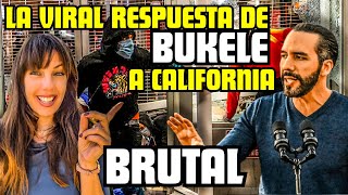 ¡BESTIAL BUKELE DA UNA RESPUESTA LEGENDARIA A LOS ROBOS EN EEUU Y SE HACE VIRAL [upl. by Northway]