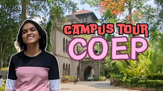 campus tour COEP auditorium main building meta canteen part 2 coep mhtcet2024 [upl. by Ahgiela]