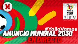 EN DIRECTO I Mundial 2030 España Portugal y Marruecos anuncio FIFA en vivo [upl. by Alvera]