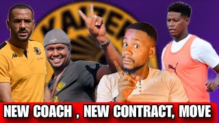 KAIZER CHIEFS NEW ASSISANT COACH FROLSER CONTRACT  BONGANI ZUNGU MOVE [upl. by Dorree]