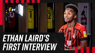 quotWe all know its Premier League standard herequot  Ethan Laird arrives from Manchester United 🙌 [upl. by Mad]