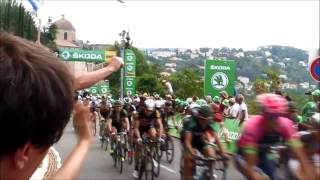 TDF arrivée sprint intermédiaire Aubenas [upl. by Tamarra685]