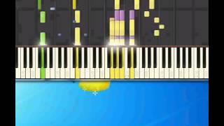 Dietro la collina Pooh Piano tutorial by Synthesia [upl. by Haelem]