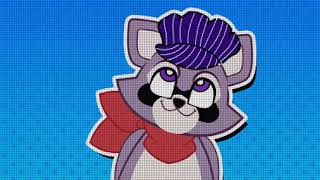 Rambley the Raccoon dances to train music for one entire hour [upl. by Rebm790]