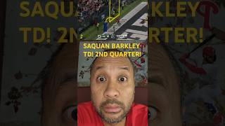 SAQUON BARKLEY 2nd TD 2ND QUARTER PACKERS VS EAGLES 8624 shorts eagles packers [upl. by Asiel]