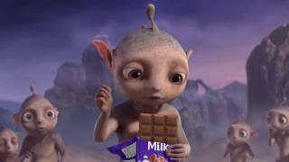 Cadbury Dairy Milk Martians TVC [upl. by Feerahs450]