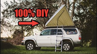 I Finally Finished the DIY Rooftop Tent [upl. by Nyrhtakyram]