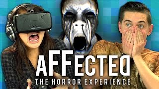 OCULUS RIFT  AFFECTED 1 THE MANOR Teens React Gaming [upl. by Yvi]