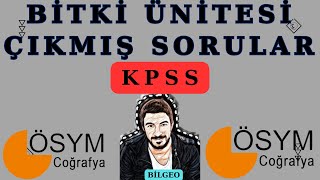 8 KPSS ÇIKMIŞ SORULAR BİTKİ [upl. by Ariajay]