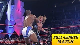 FULLLENGTH MATCH  Raw  Shawn Michaels vs Shelton Benjamin [upl. by Thanos]