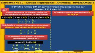 PROBLEMAS COM DIVISÃƒO PROPORCIONAIS SIMULTANEAS  CCV625 [upl. by Hay342]