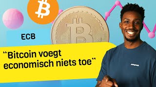 Volgens de ECB heeft quotBitcoin geen economische waardequot Crypto nieuws vandaag  1196 [upl. by Trev]