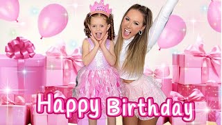 HALLIE’S 8TH BIRTHDAY CELEBRATION ✨🛍️ OPENING PRESENTS 🤩 HallieOnStage114 [upl. by Weitman]