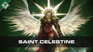 Celestine The Living Saint  Warhammer 40000 [upl. by Ahsiekan]