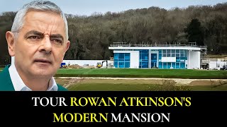 STEP INSIDE Rowan Atkinsons 9000 Sq Ft Mansion  Modern Architecture in the Countryside [upl. by Animsaj]