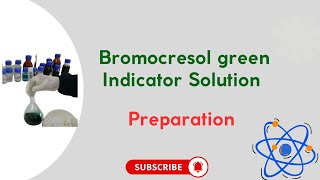 Bromocresol green indicator solution 004 wv  Preparation [upl. by Trojan235]