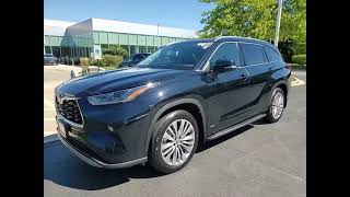 2023 Toyota Highlander Hybrid Platinum Schaumburg IL Q3380A [upl. by Mauretta]