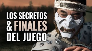 LOS DIFERENTES FINALES EXPLICADOS amp SECRETOS EN GHOST OF TSUSHIMA [upl. by Amalburga229]