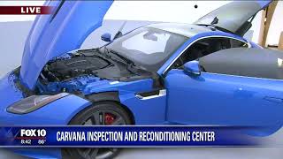 Corys Corner Carvana inspection and reconditioning center [upl. by Nwadahs]