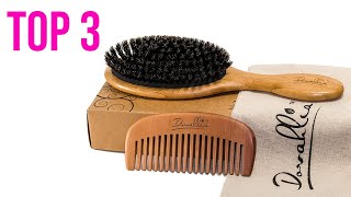 TOP 3  Meilleure Brosse à Cheveux Sanglier 2021 [upl. by Anaik]