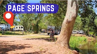 Page Springs RV ParkSunrise Resorts of Arizona [upl. by Perlman]