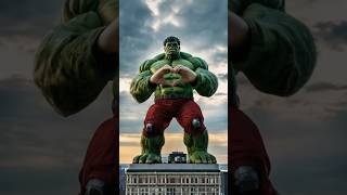 Hulk Vs IronMan fight scene AI created [upl. by Danae]