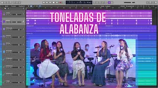 Toneladas De Alabanza  MULTITRACK  Generación Pentecostal [upl. by Leunam]