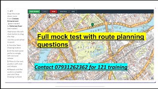 Topographical Skills Assessment Test 2020Full Mock test with Route planning questions [upl. by Vasilis338]