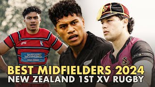 The best midfielders in New Zealand schoolboy rugby 2024 [upl. by Hebbe]