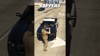 Hitting The Police Car With Baseball Bat In GTA Games gta shorts gtacomparison [upl. by Etac]